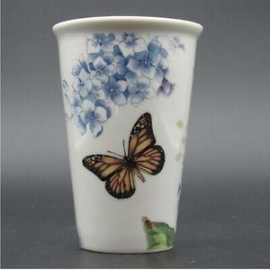 NWT Lenox Butterfly Meadows Thermal Travel Mug